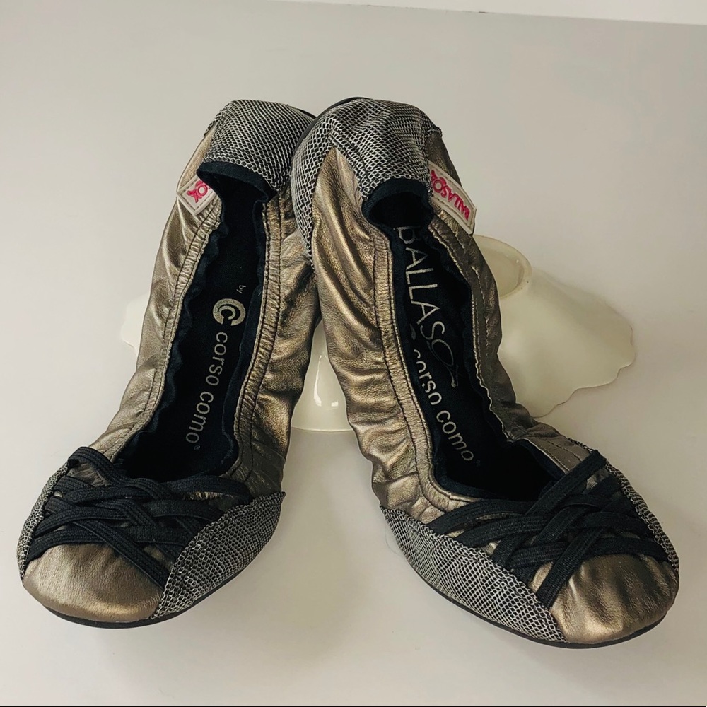 Ballasox by Corsica Como Foldable Ballet Flats